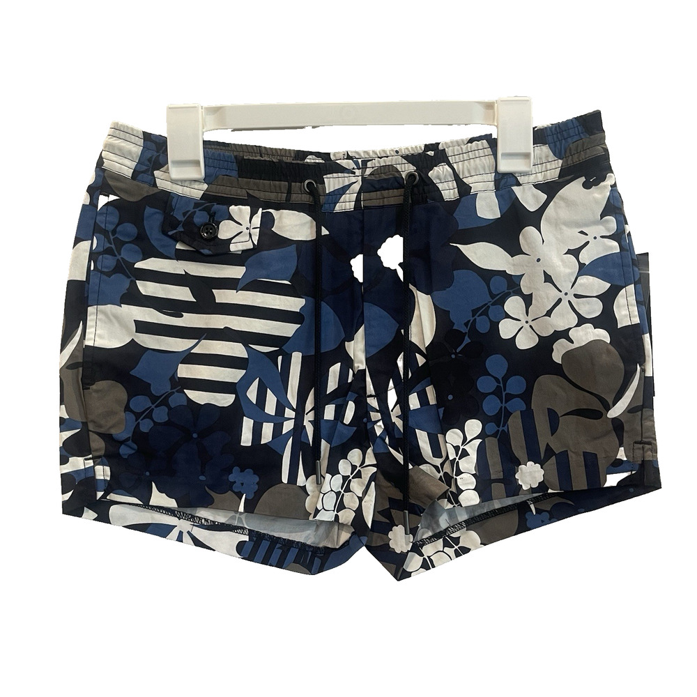 Marc Jacobs Men's Swim Trunks Shorts Small Blue Washed Ink 🔥NEW🔥$138 Retail